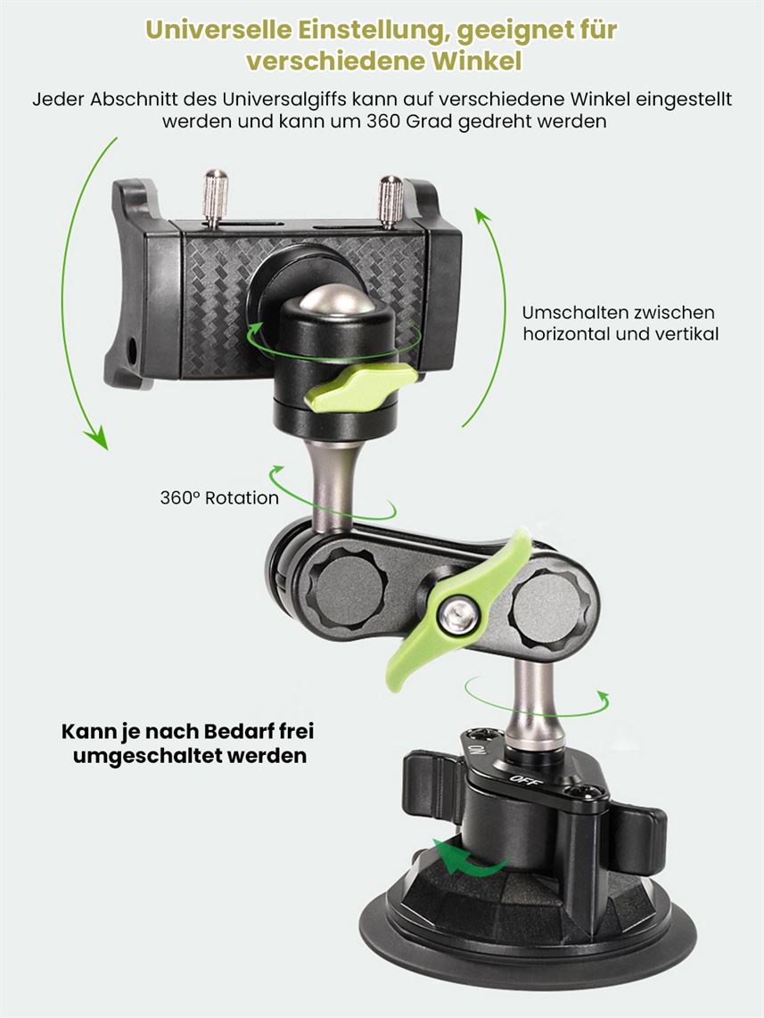 Handyhalterung Saugnapf