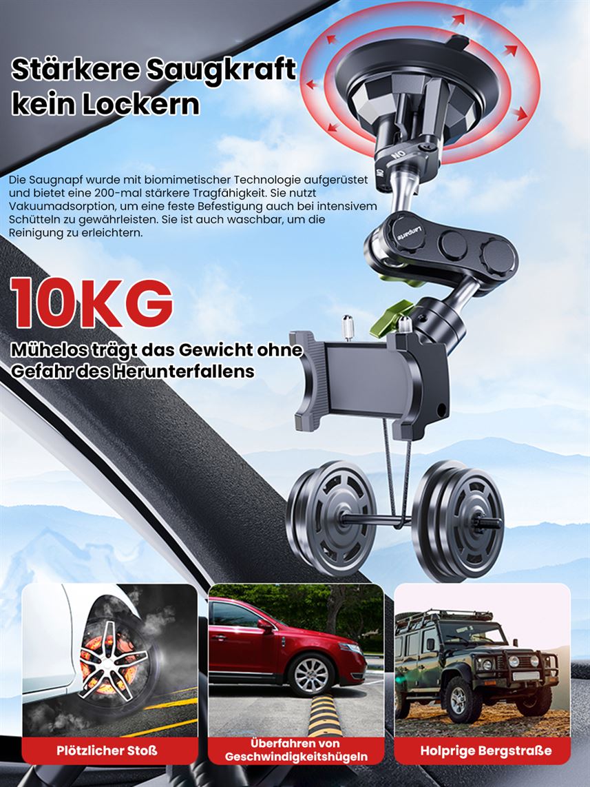 Handyhalterung Saugnapf