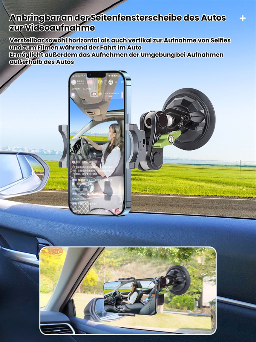 Handyhalterung Saugnapf