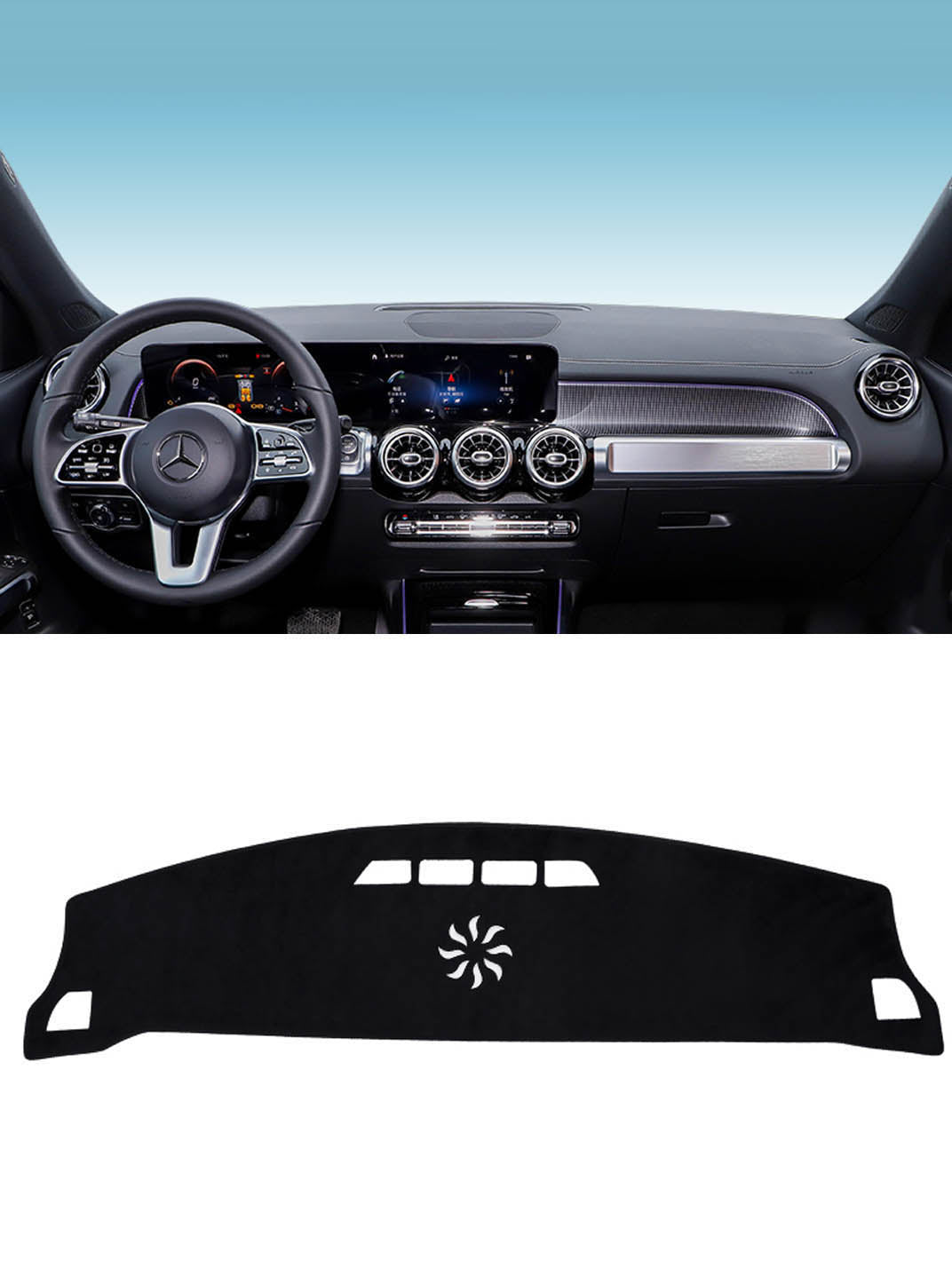 Martoffes™ Mercedes-Benz Armaturenbrett Matte