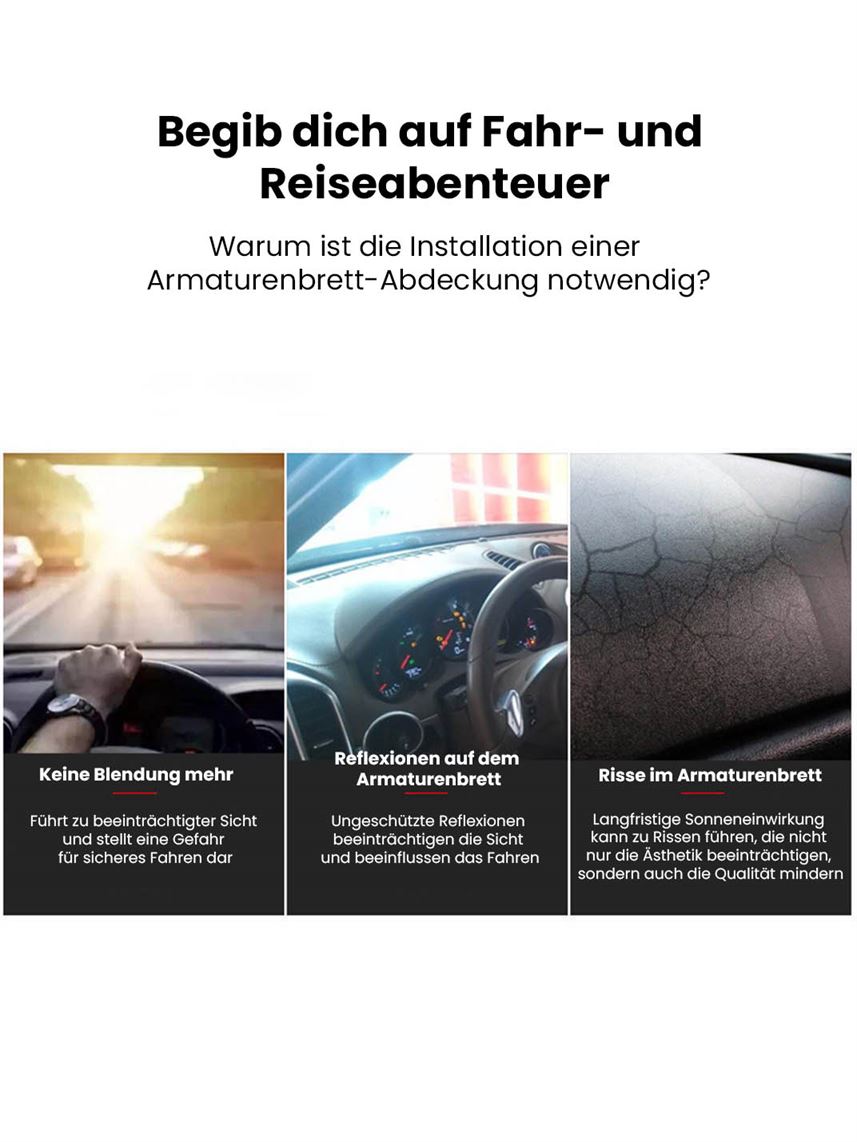 Martoffes™ Mercedes-Benz Armaturenbrett Matte