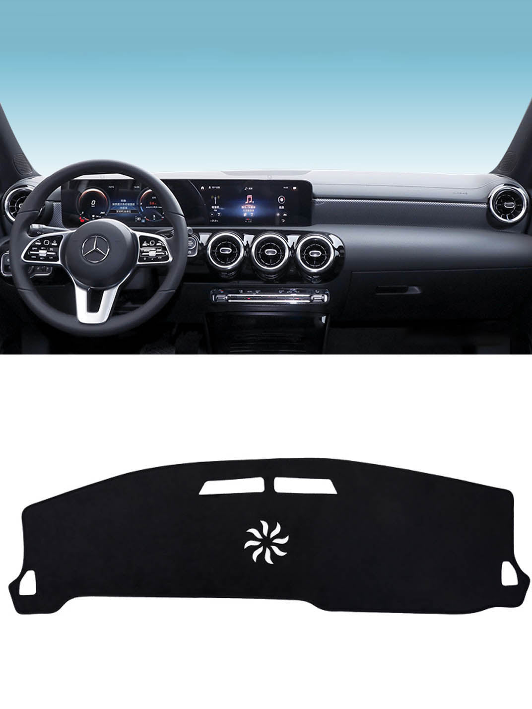 Martoffes™ Mercedes-Benz Armaturenbrett Matte