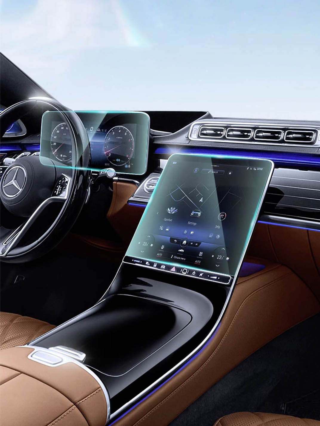 Martoffes™ Mercedes-Benz Touchscreen-Schutz
