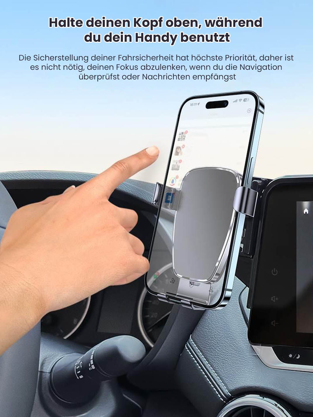 Martoffes™ Fixation Téléphone Changan