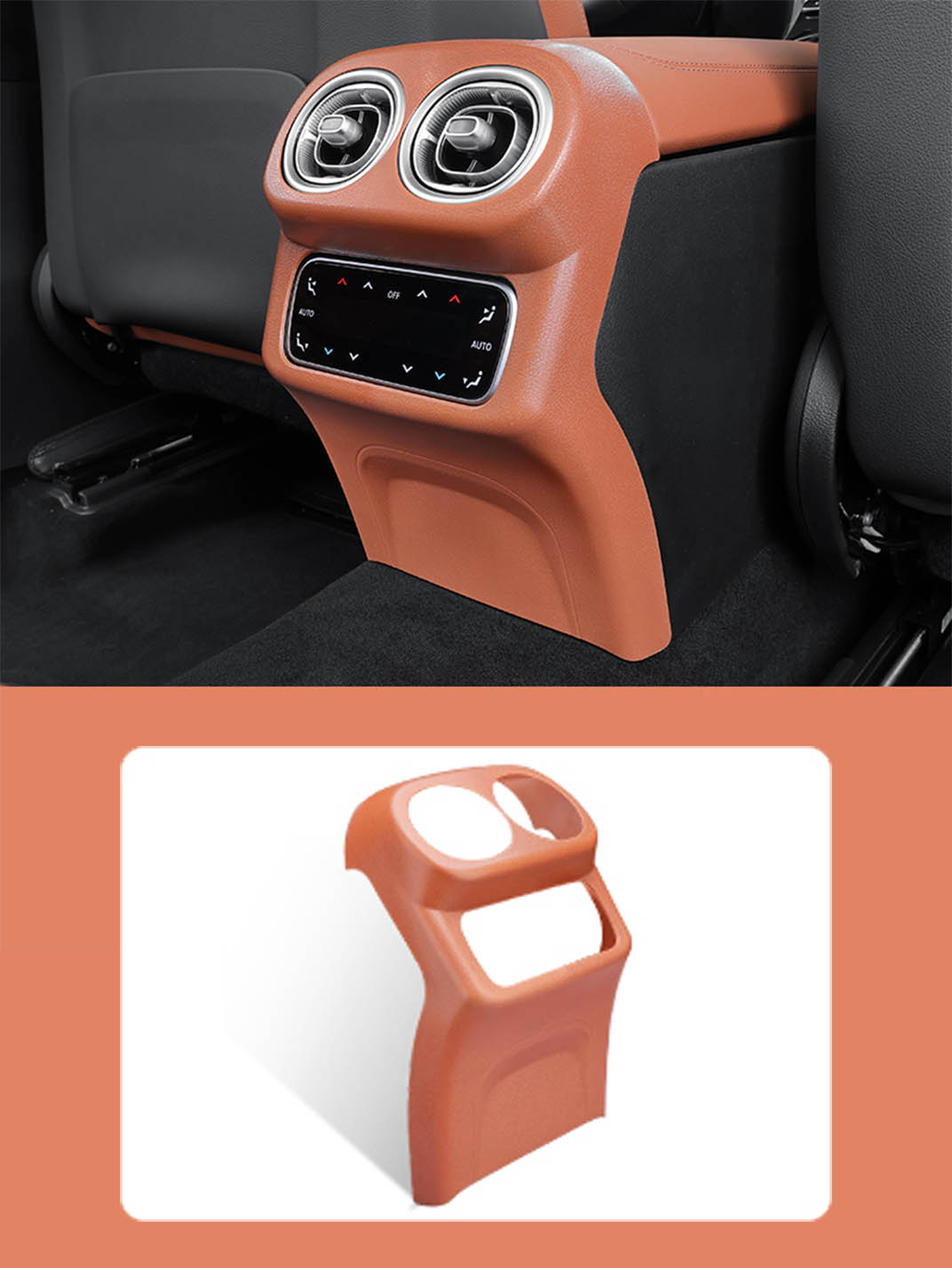 Martoffes™ Mercedes-Benz Abdeckung für die Mittelkonsole