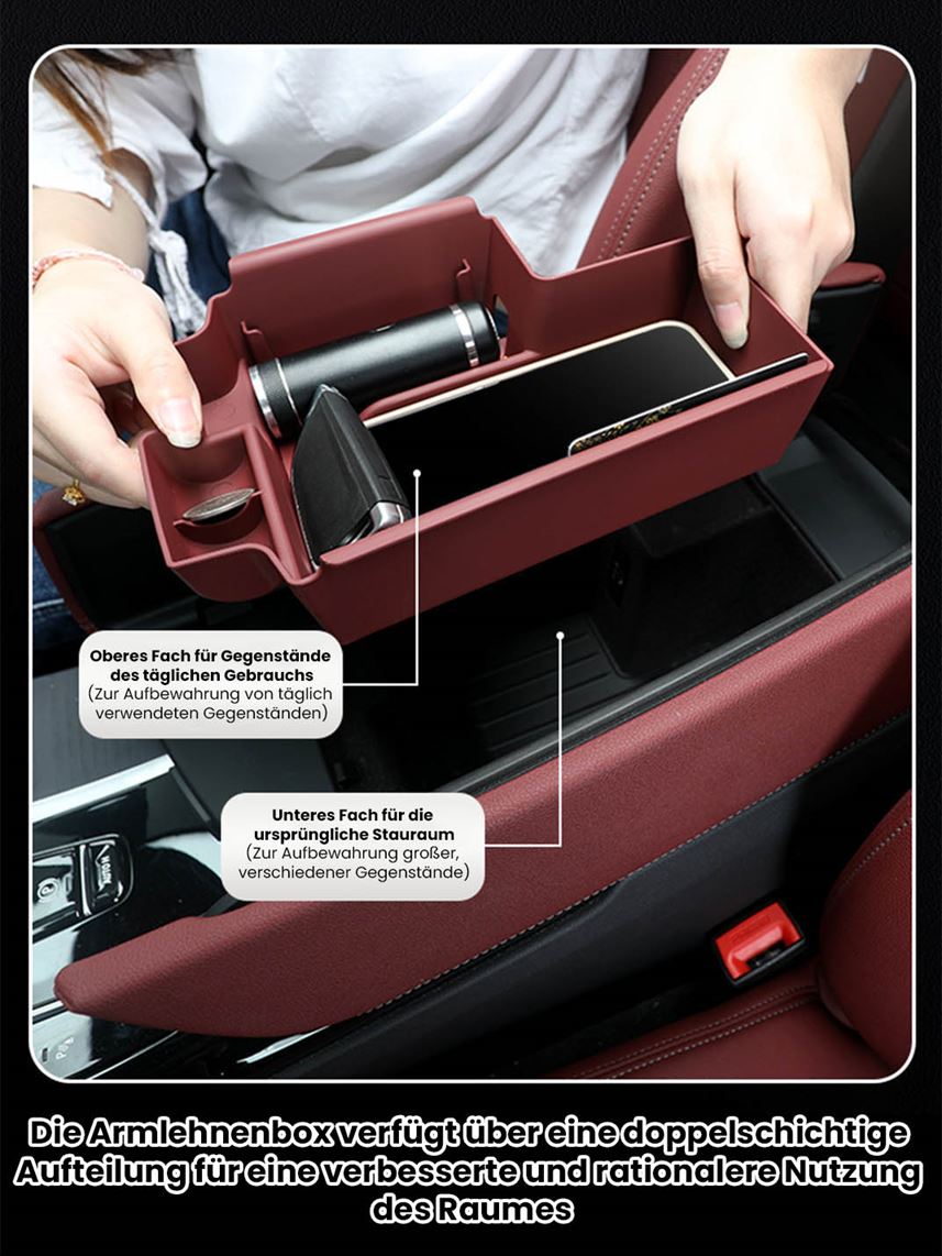 Martoffes™ Scatola Portaoggetti per Bracciolo BMW