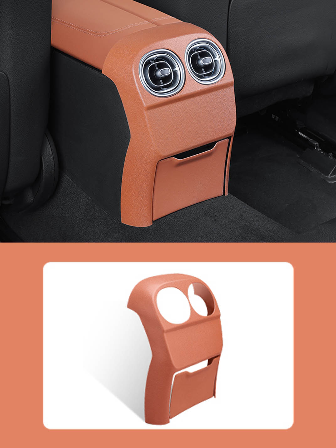 Martoffes™ Mercedes-Benz Abdeckung für die Mittelkonsole