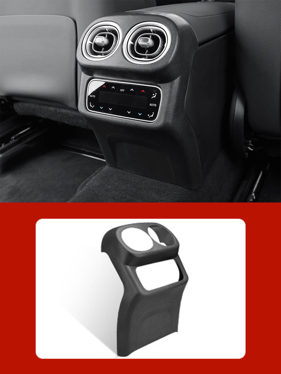 Martoffes™ Mercedes-Benz Abdeckung für die Mittelkonsole
