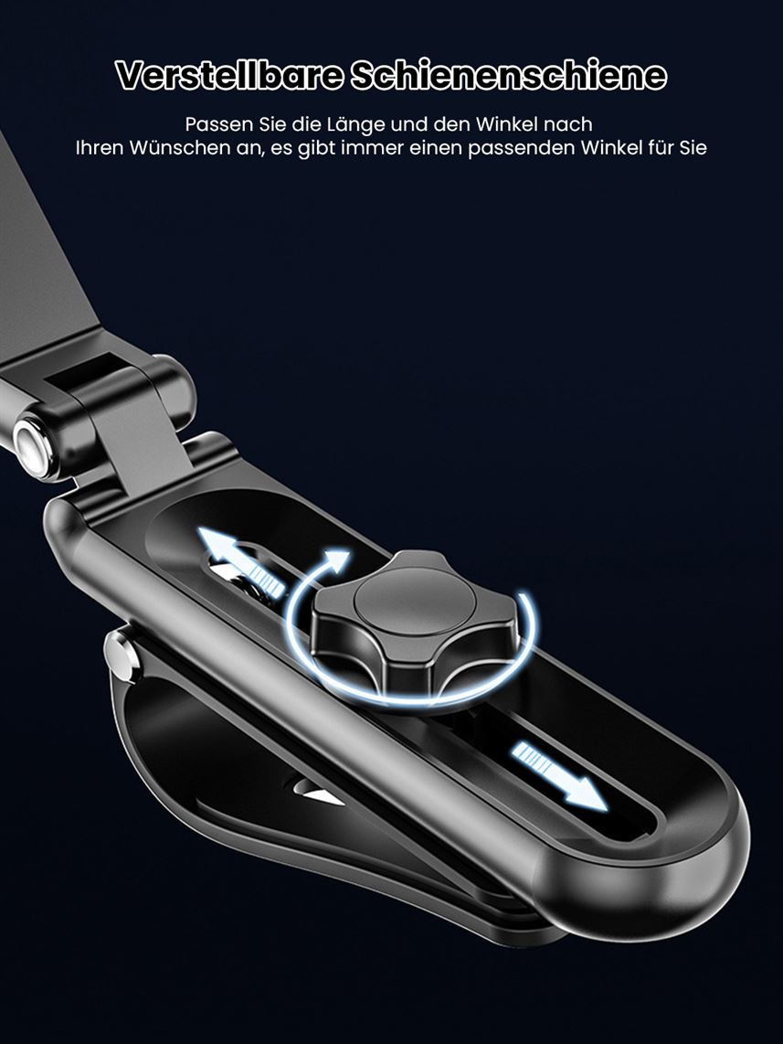 Support de téléphone pour pare-soleil de voiture