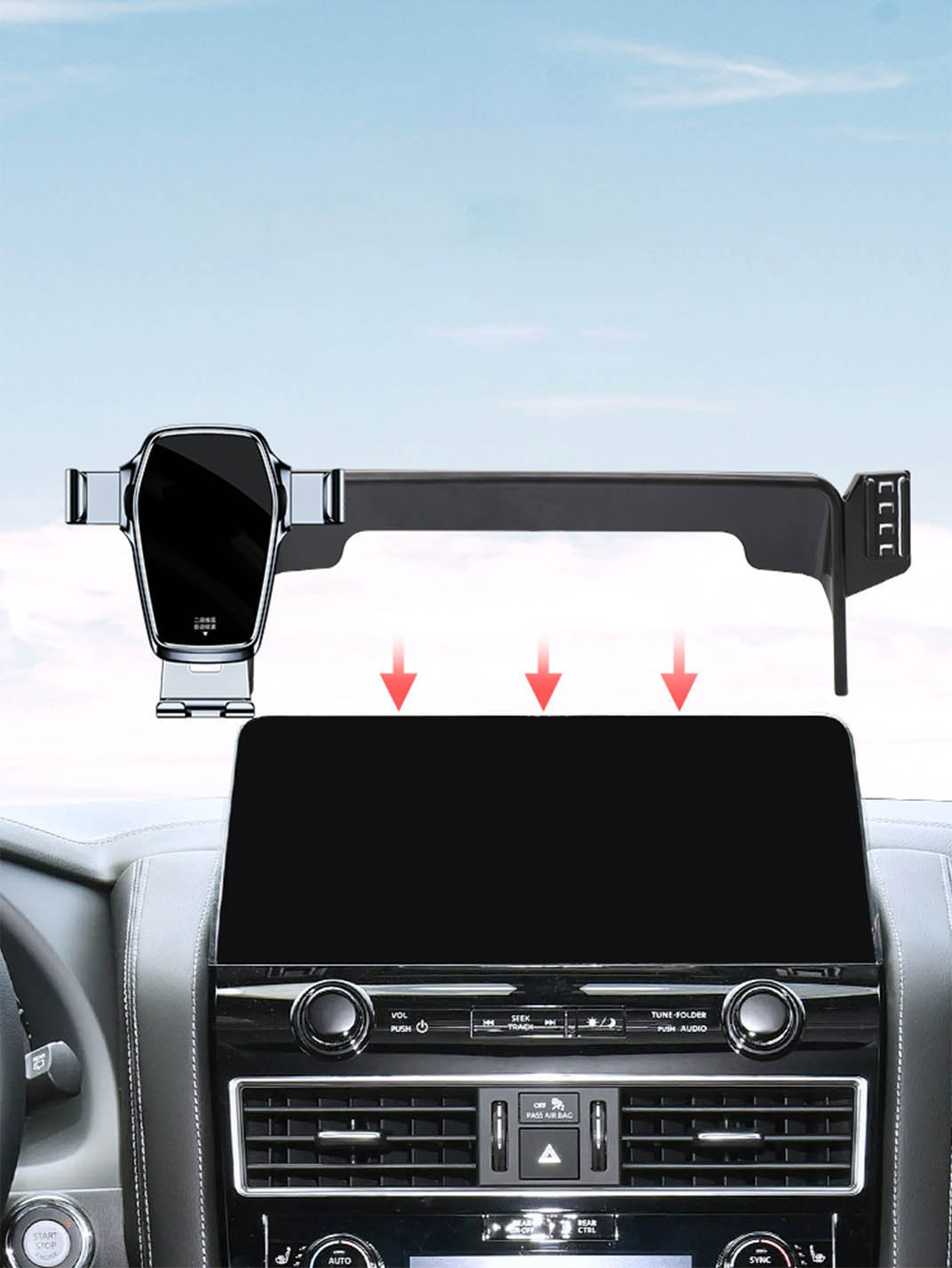 Martoffes™ Fixation Téléphone Nissan