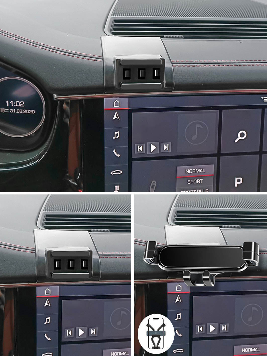 Martoffes™ Kompatibler Porsche-Handyhalter