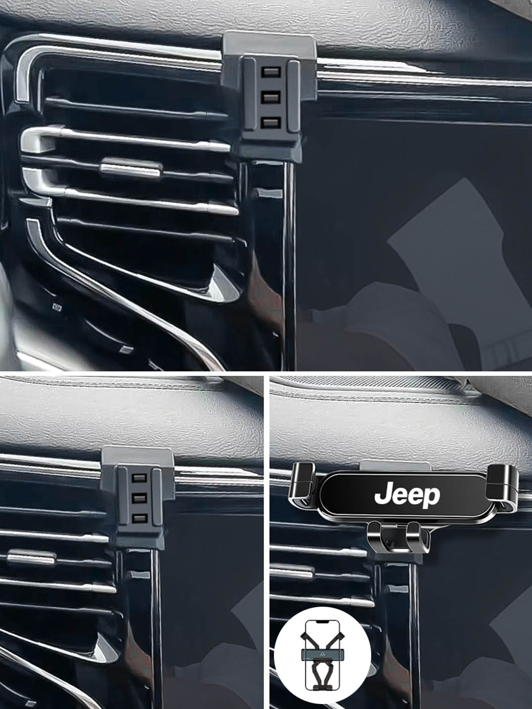 Martoffes™ Supporto Telefono Jeep