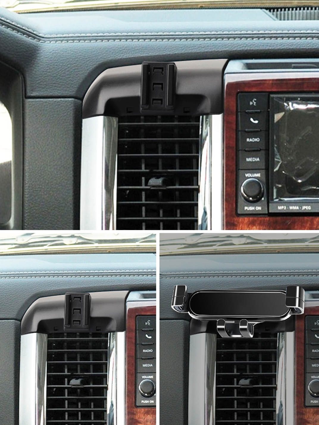 Support de téléphone Martoffes™ compatible avec les camions Ram