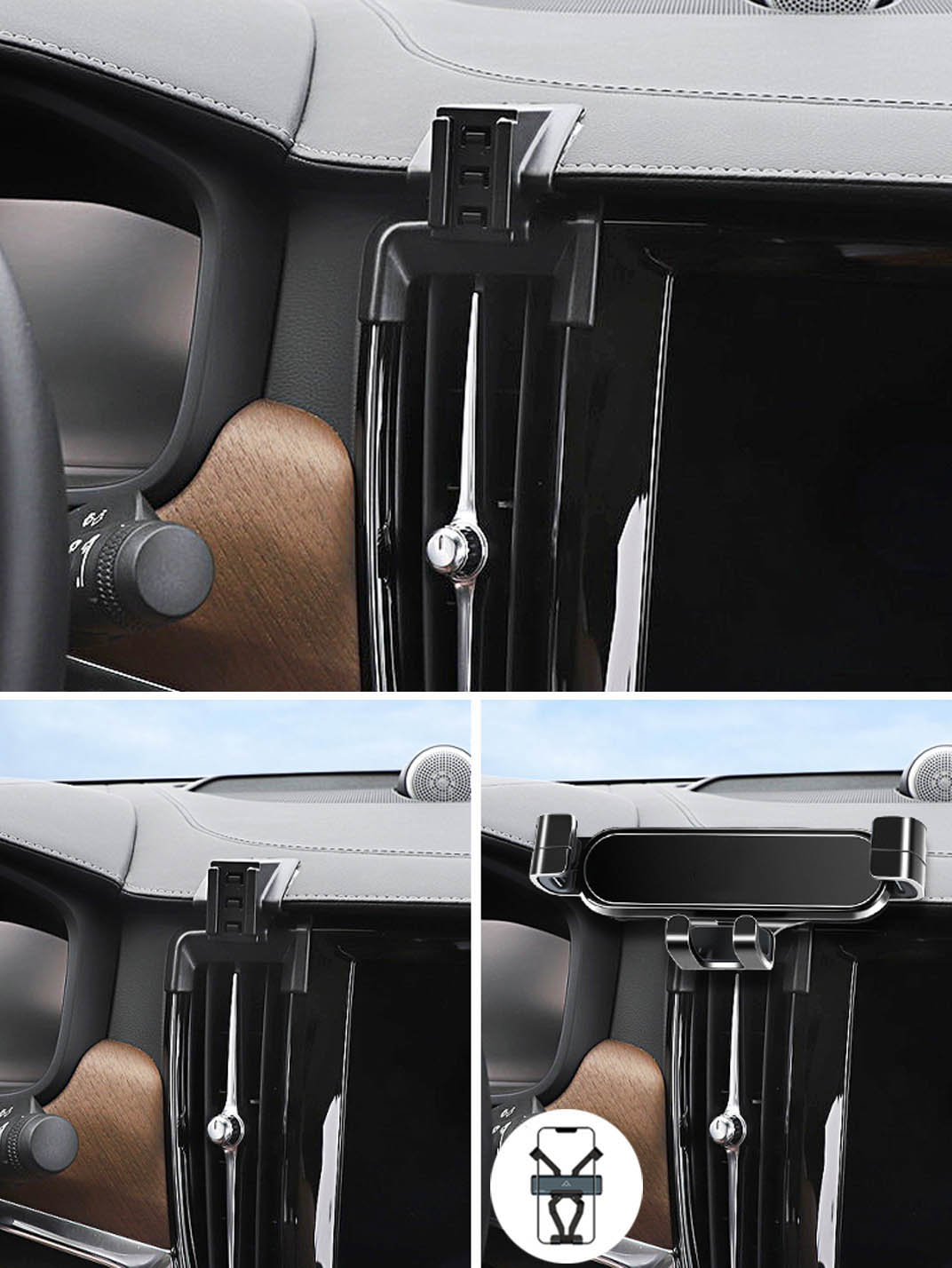 Martoffes™ Kompatibler Volvo-Handyhalter