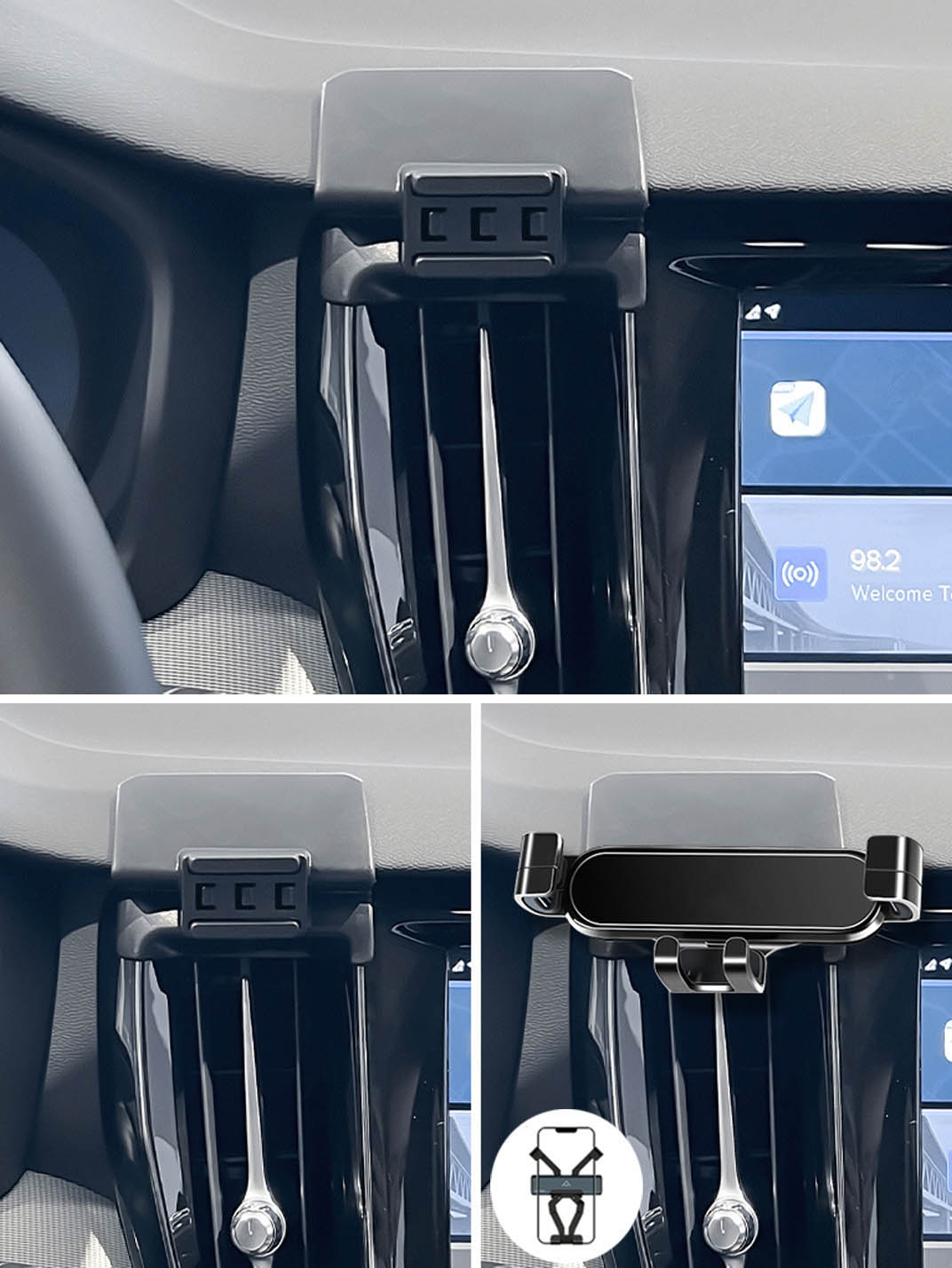 Martoffes™ Kompatibler Volvo-Handyhalter