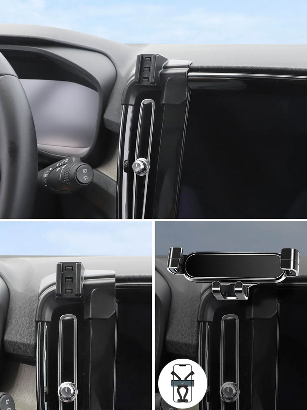 Martoffes™ Kompatibler Volvo-Handyhalter
