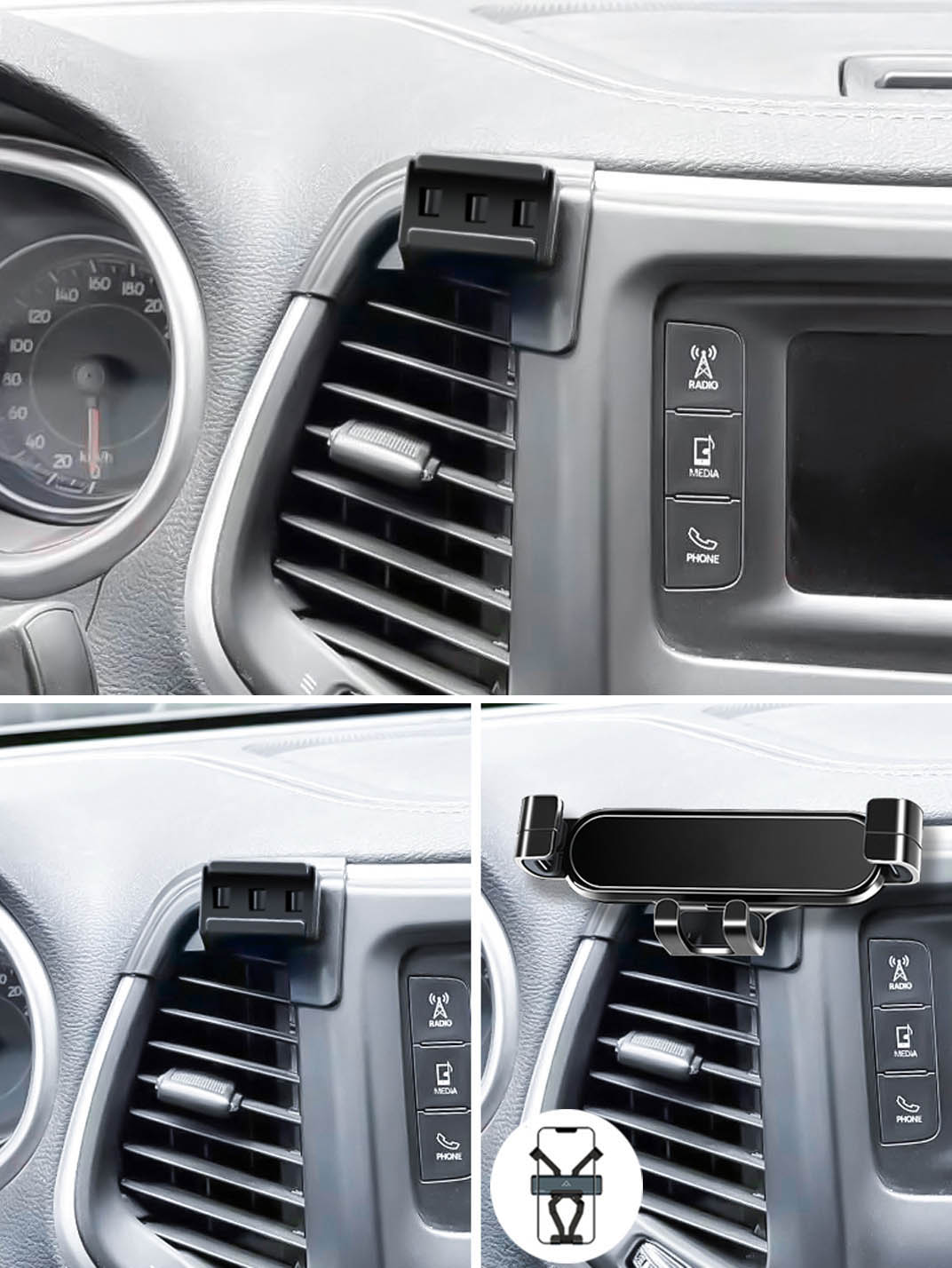 Martoffes™ Supporto Telefono Jeep