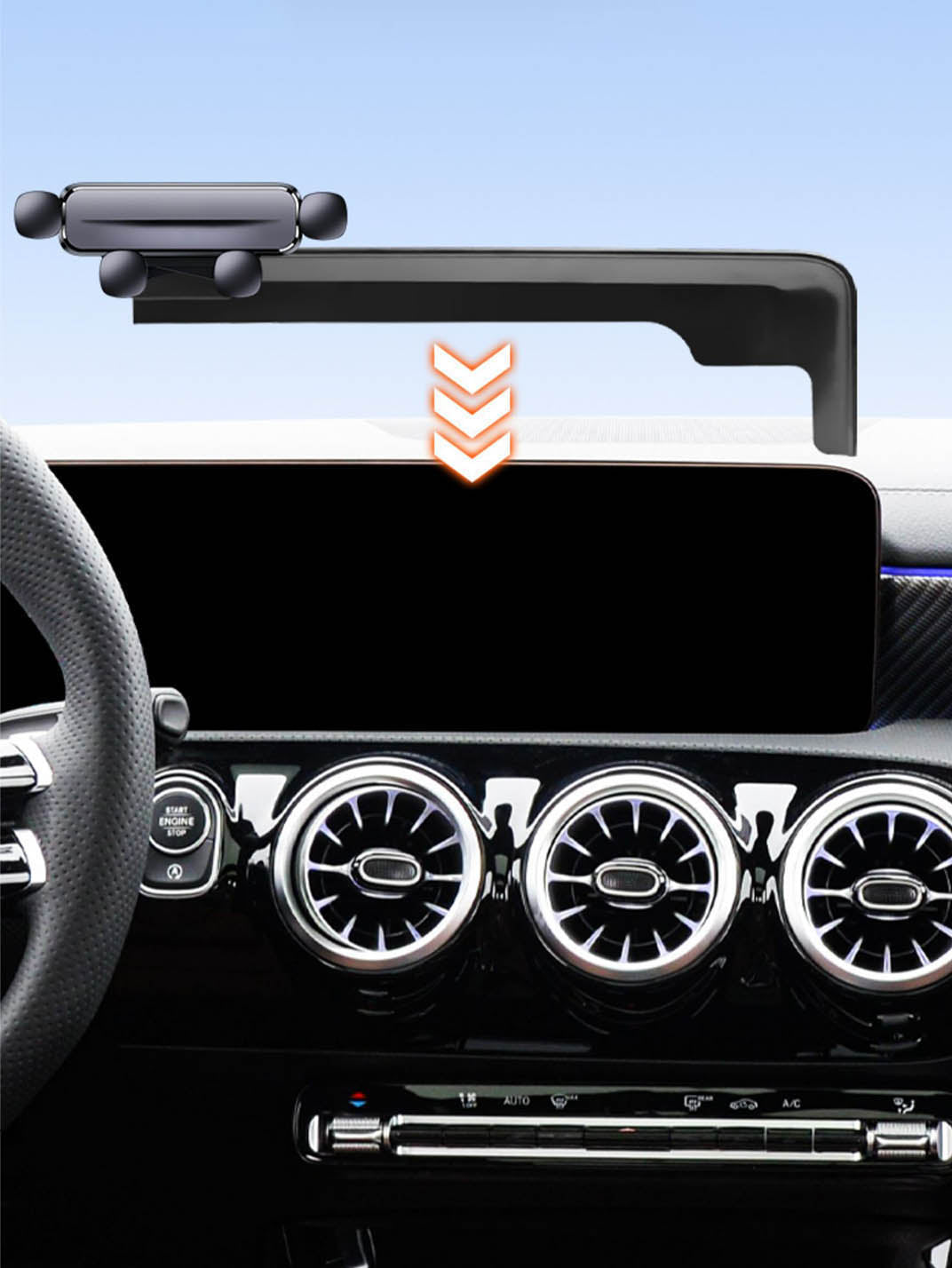 Martoffes™ Kompatibler Mercedes-Benz-Handyhalter