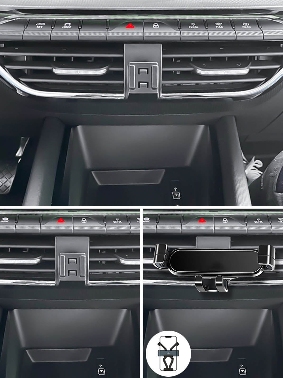 Martoffes™ Kompatibler Škoda-Handyhalter