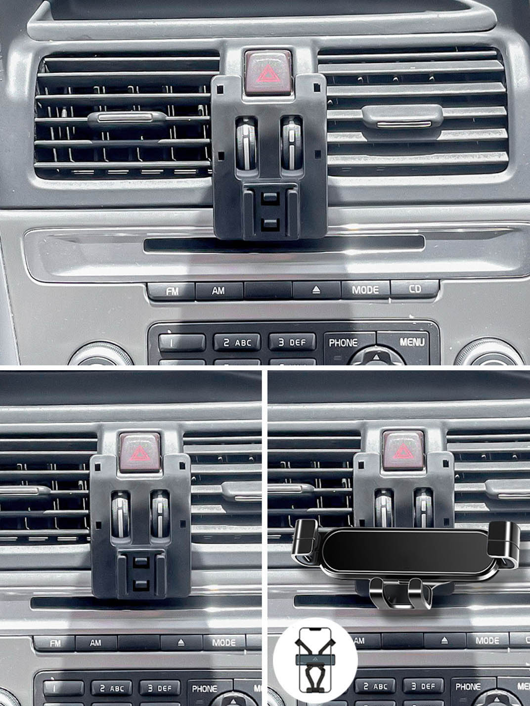 Martoffes™ Kompatibler Volvo-Handyhalter