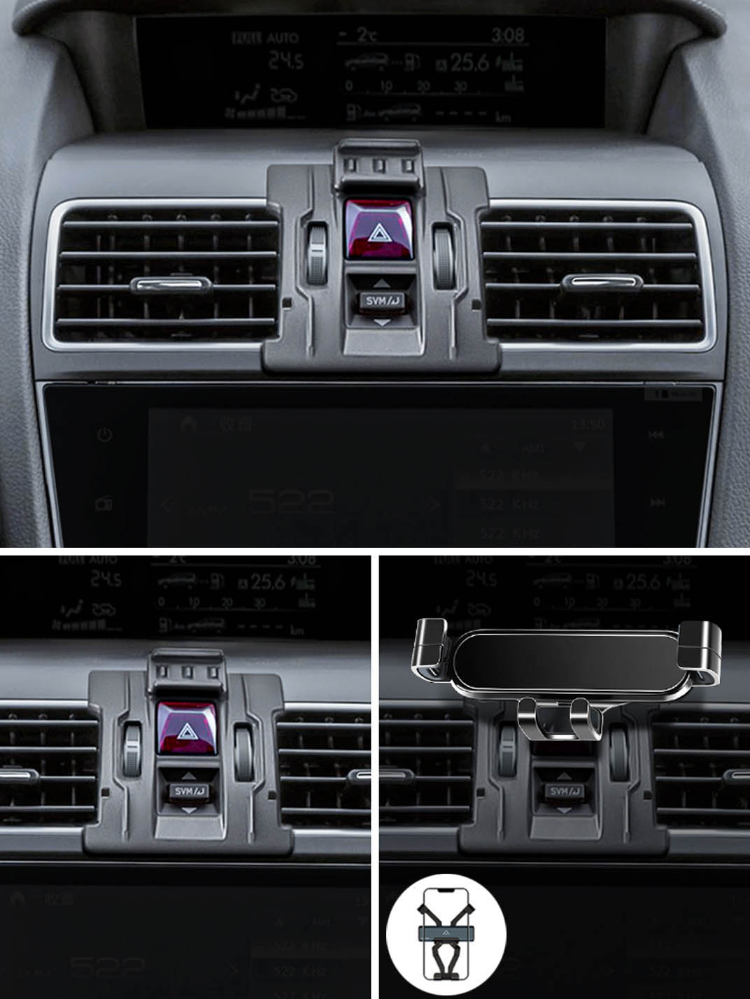 Martoffes™ Kompatibler Subaru-Handyhalter