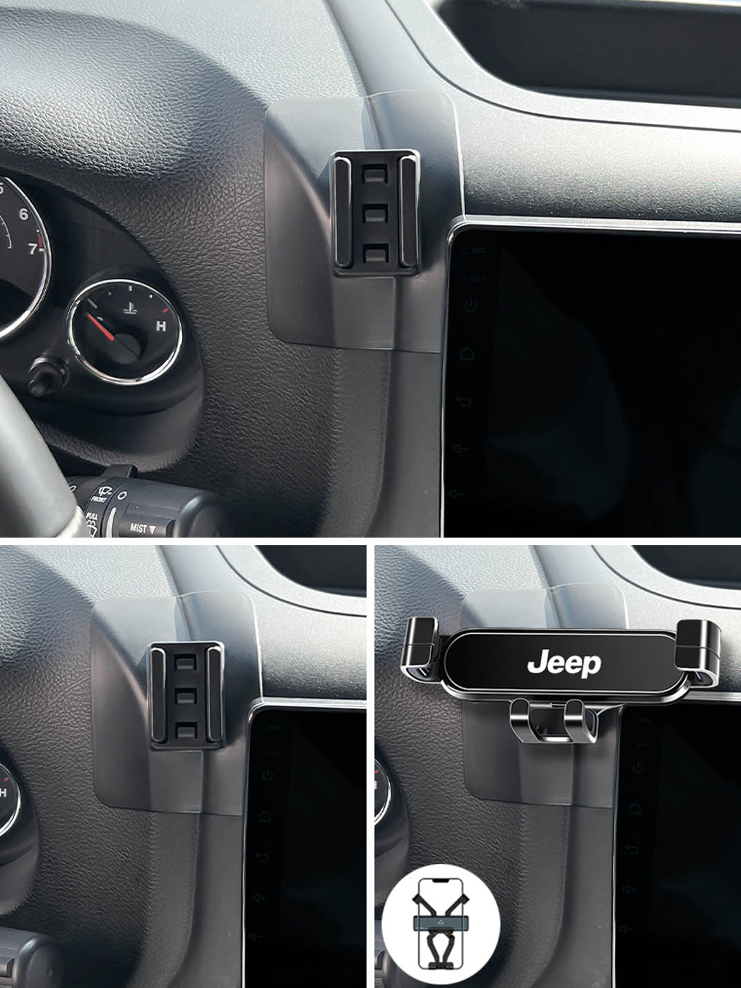 Martoffes™ Supporto Telefono Jeep