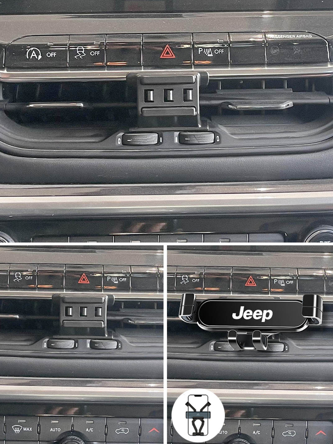 Martoffes™ Supporto Telefono Jeep