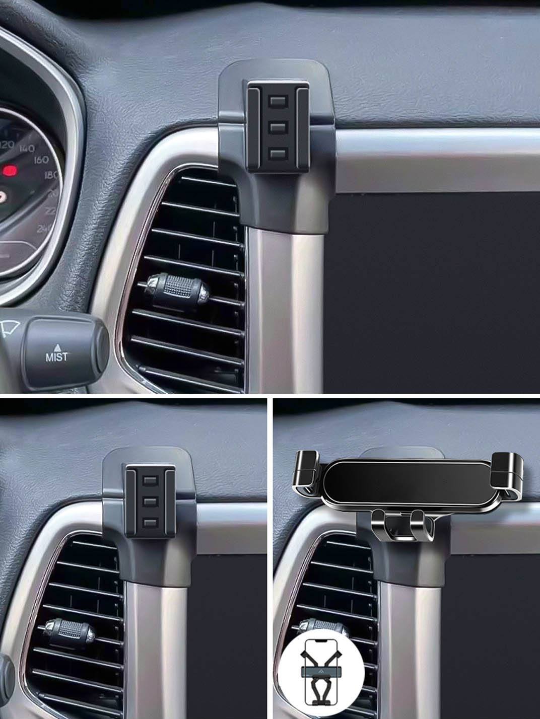 Martoffes™ Supporto Telefono Jeep