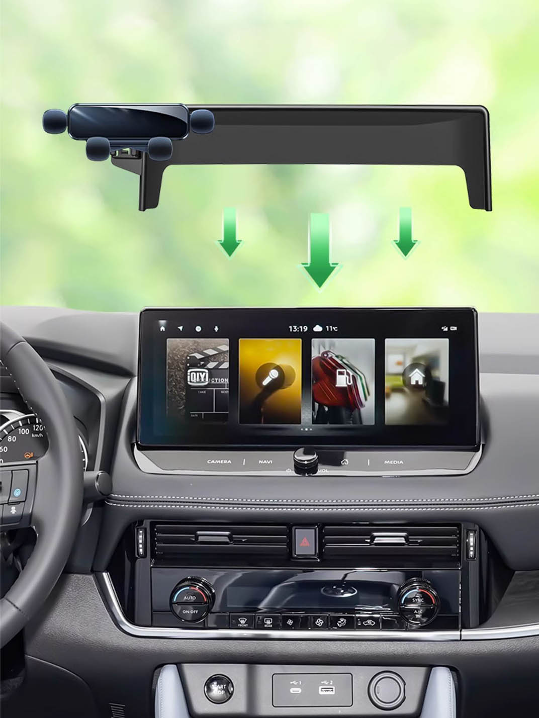 Martoffes™ Fixation Téléphone Nissan