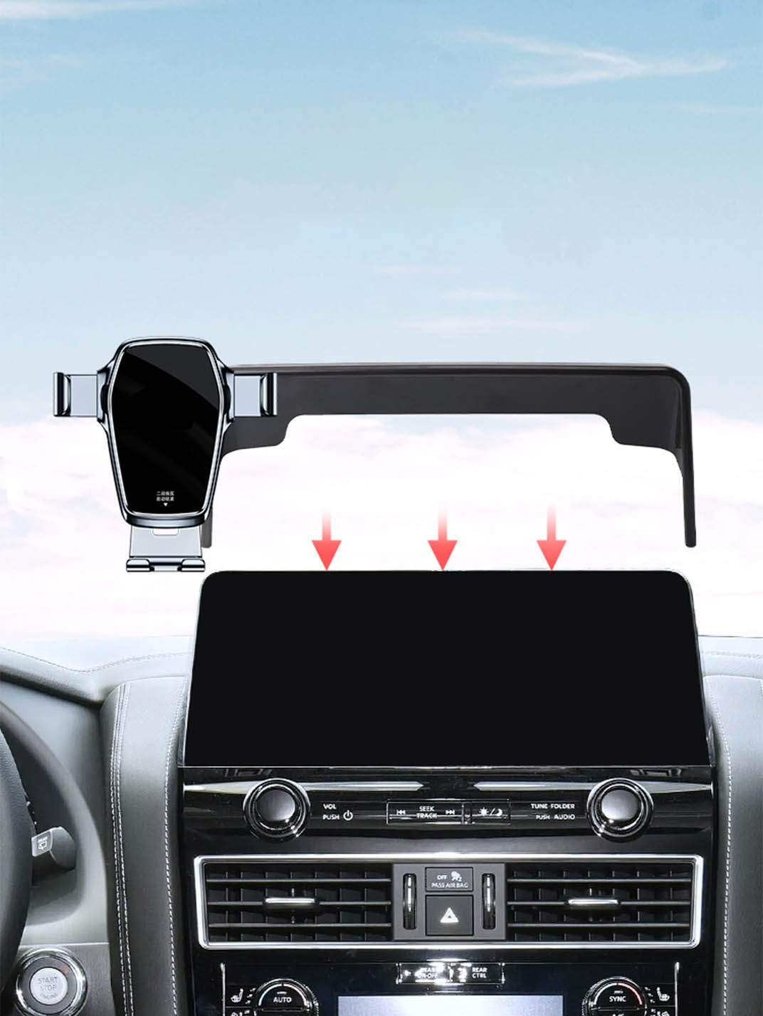 Martoffes™ Fixation Téléphone Nissan