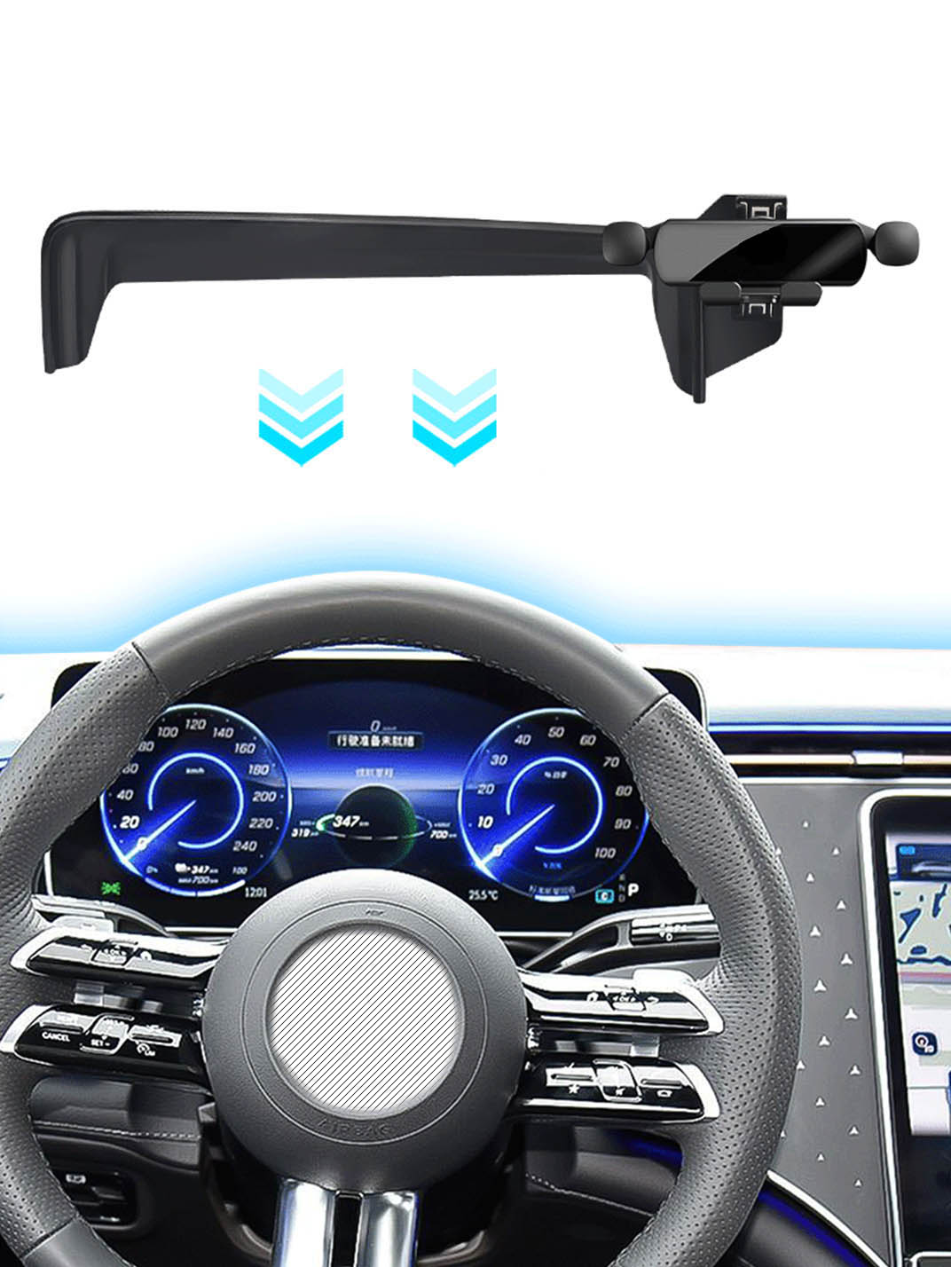 Martoffes™ Kompatibler Mercedes-Benz-Handyhalter