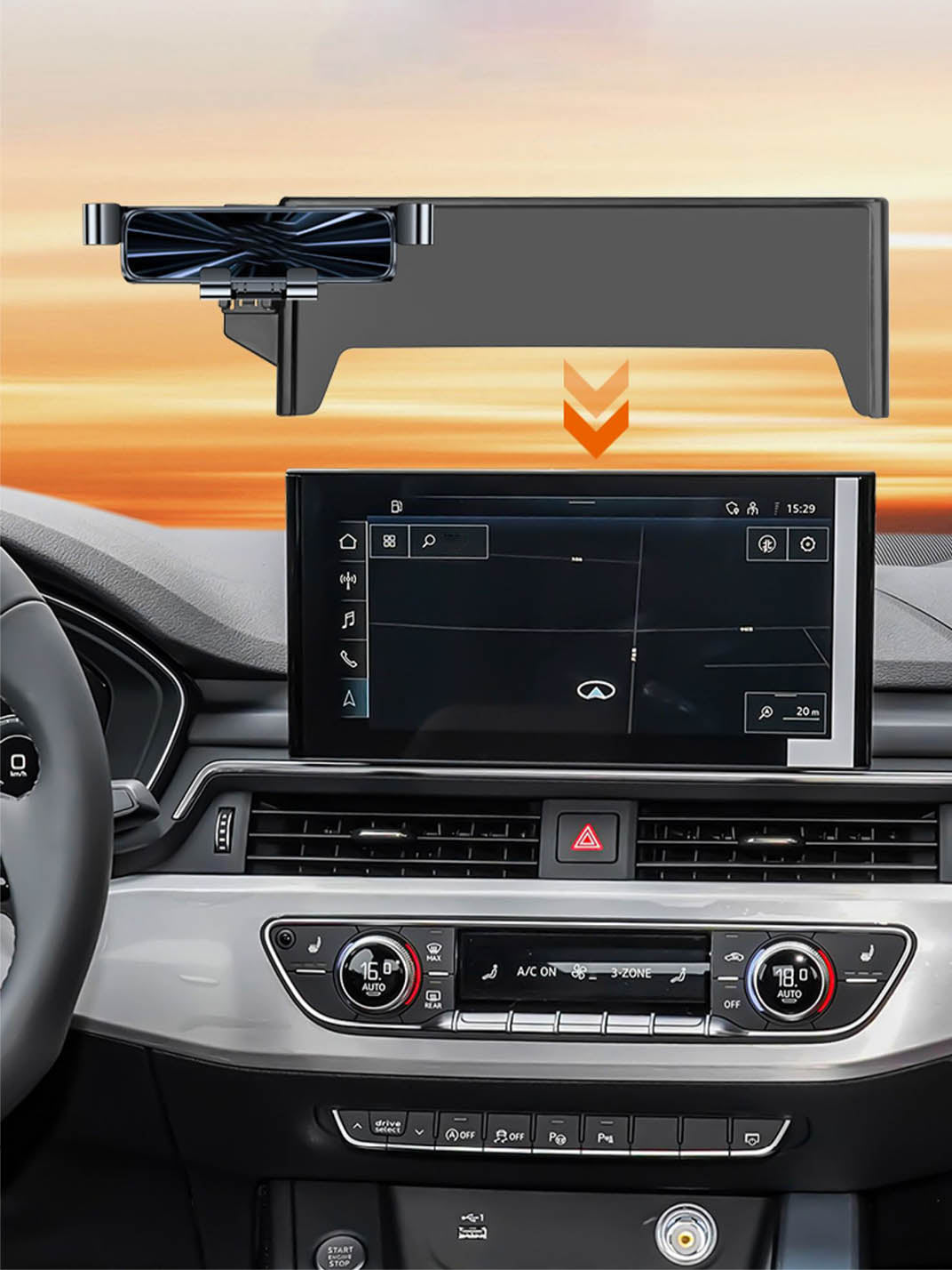 Martoffes™ Supporto Telefono Audi