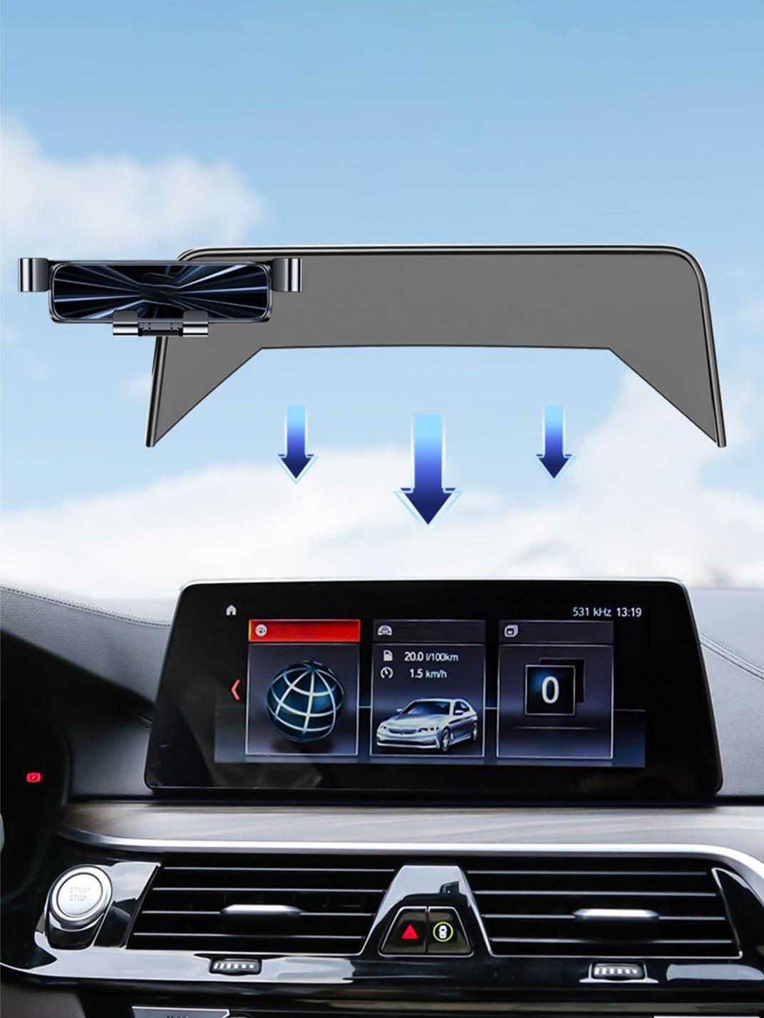 Martoffes™ Kompatibler BMW-Handyhalter