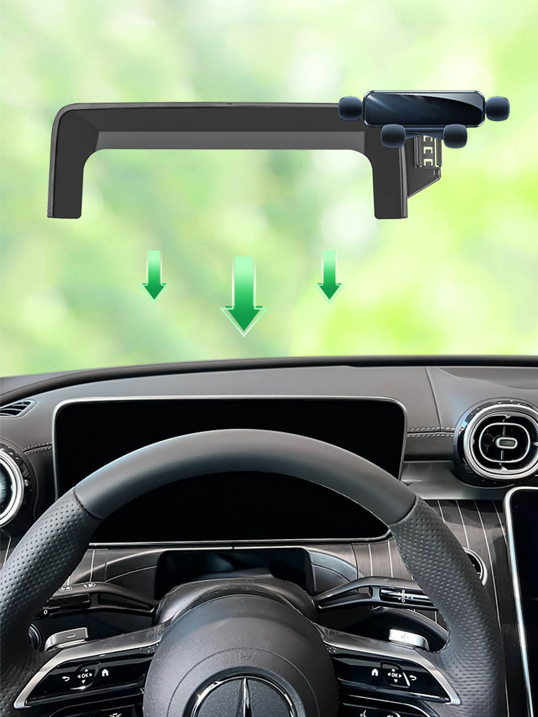 Martoffes™ Kompatibler Mercedes-Benz-Handyhalter