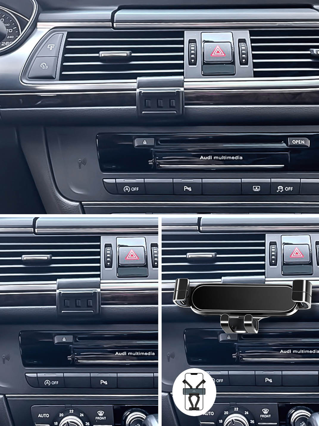 Martoffes™ Supporto Telefono Audi