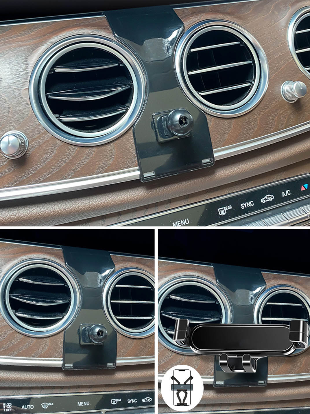 Martoffes™ Kompatibler Mercedes-Benz-Handyhalter