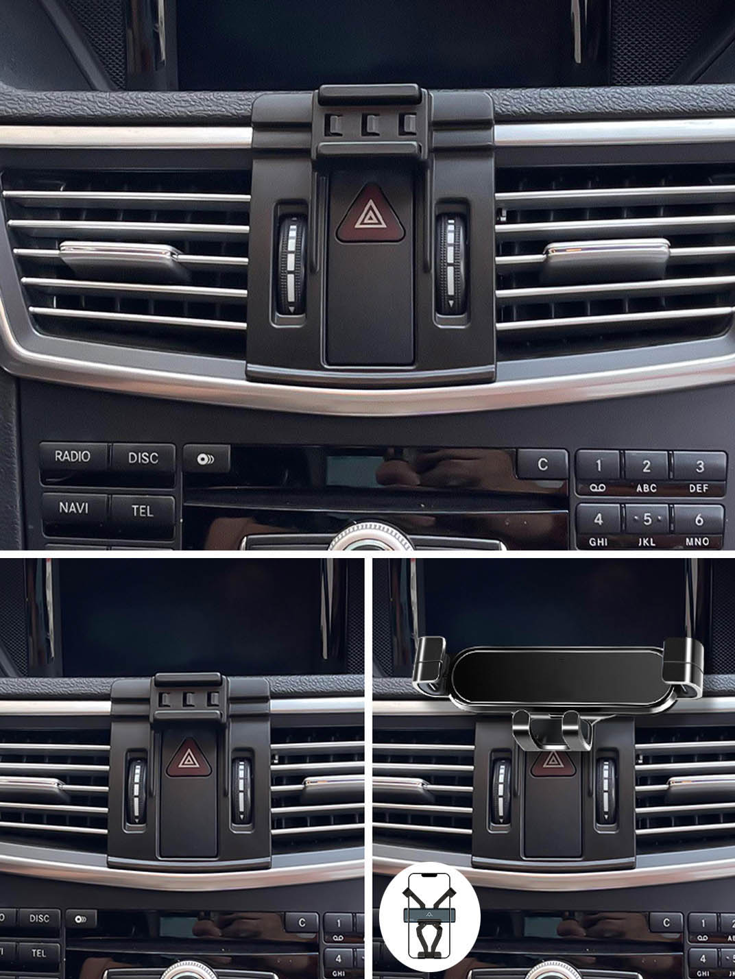 Martoffes™ Kompatibler Mercedes-Benz-Handyhalter