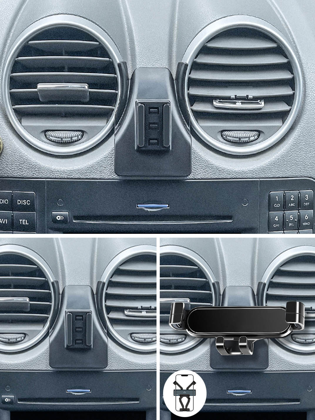 Martoffes™ Kompatibler Mercedes-Benz-Handyhalter