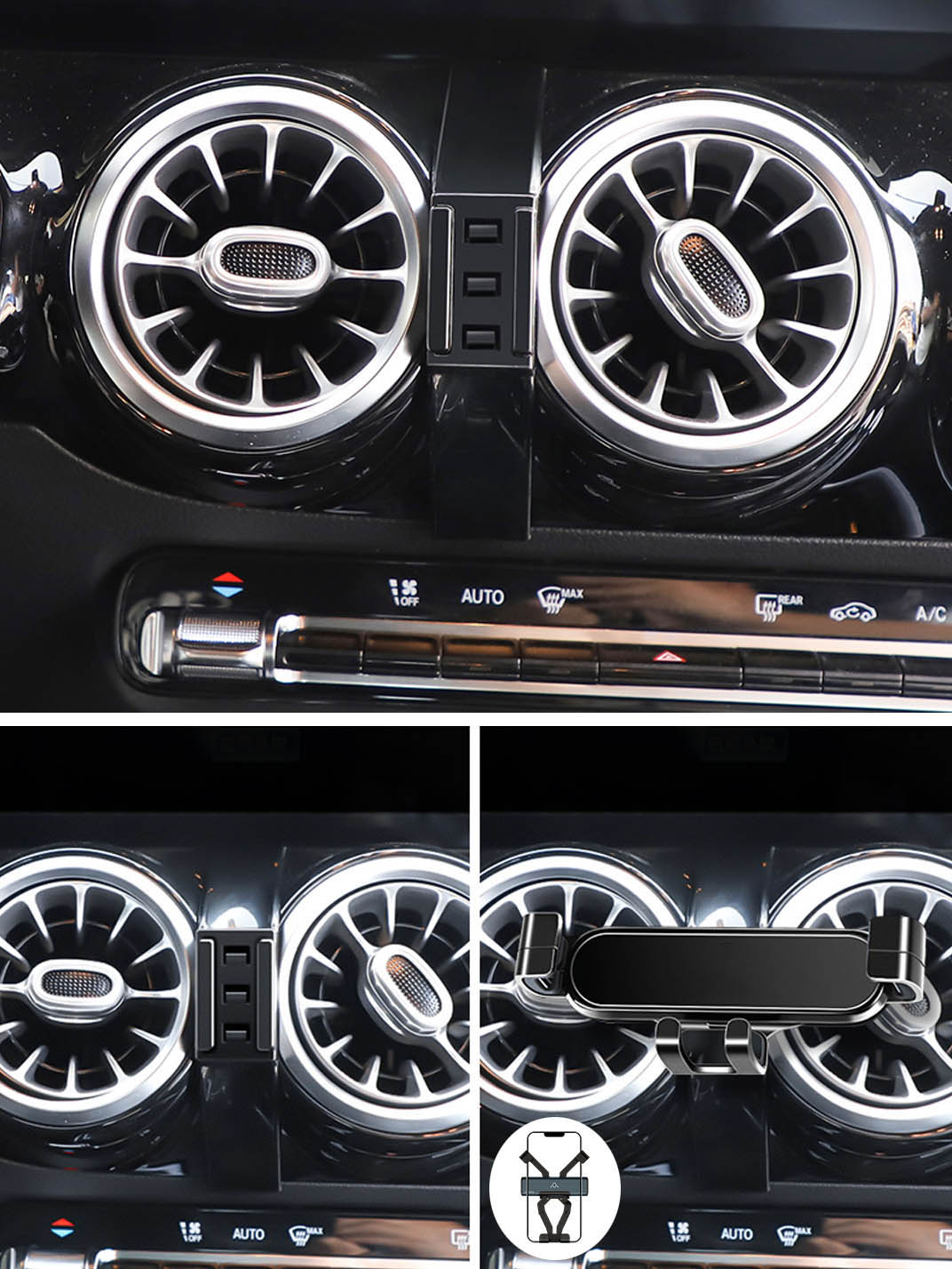 Martoffes™ Kompatibler Mercedes-Benz-Handyhalter