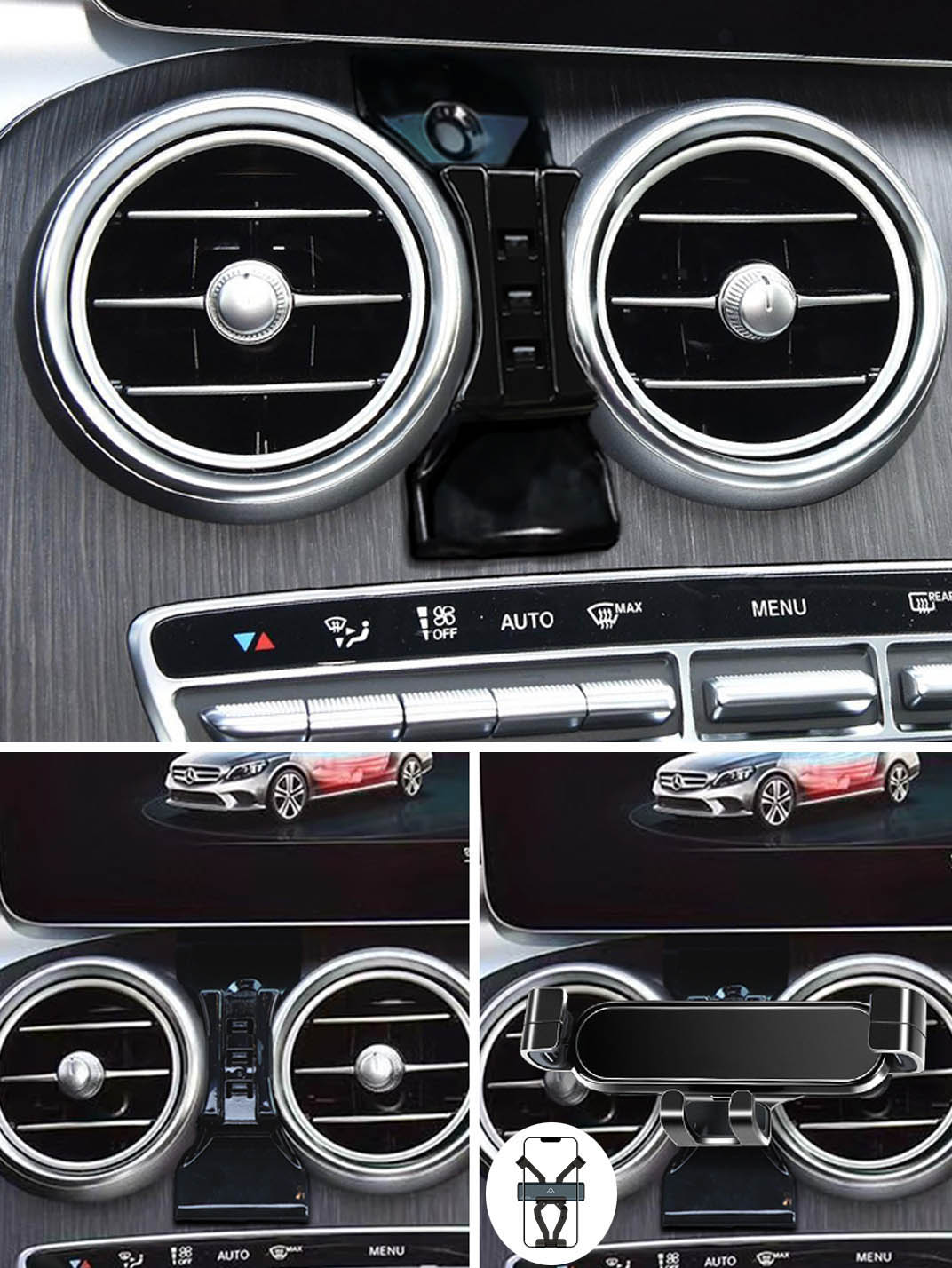 Martoffes™ Kompatibler Mercedes-Benz-Handyhalter