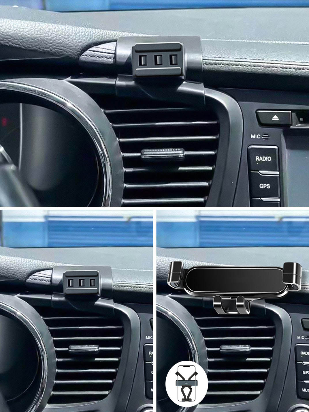 Martoffes™ Kompatibler Kia-Handyhalter