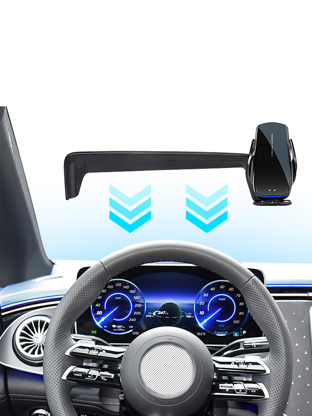 Martoffes™ Kompatibler Mercedes-Benz-Handyhalter