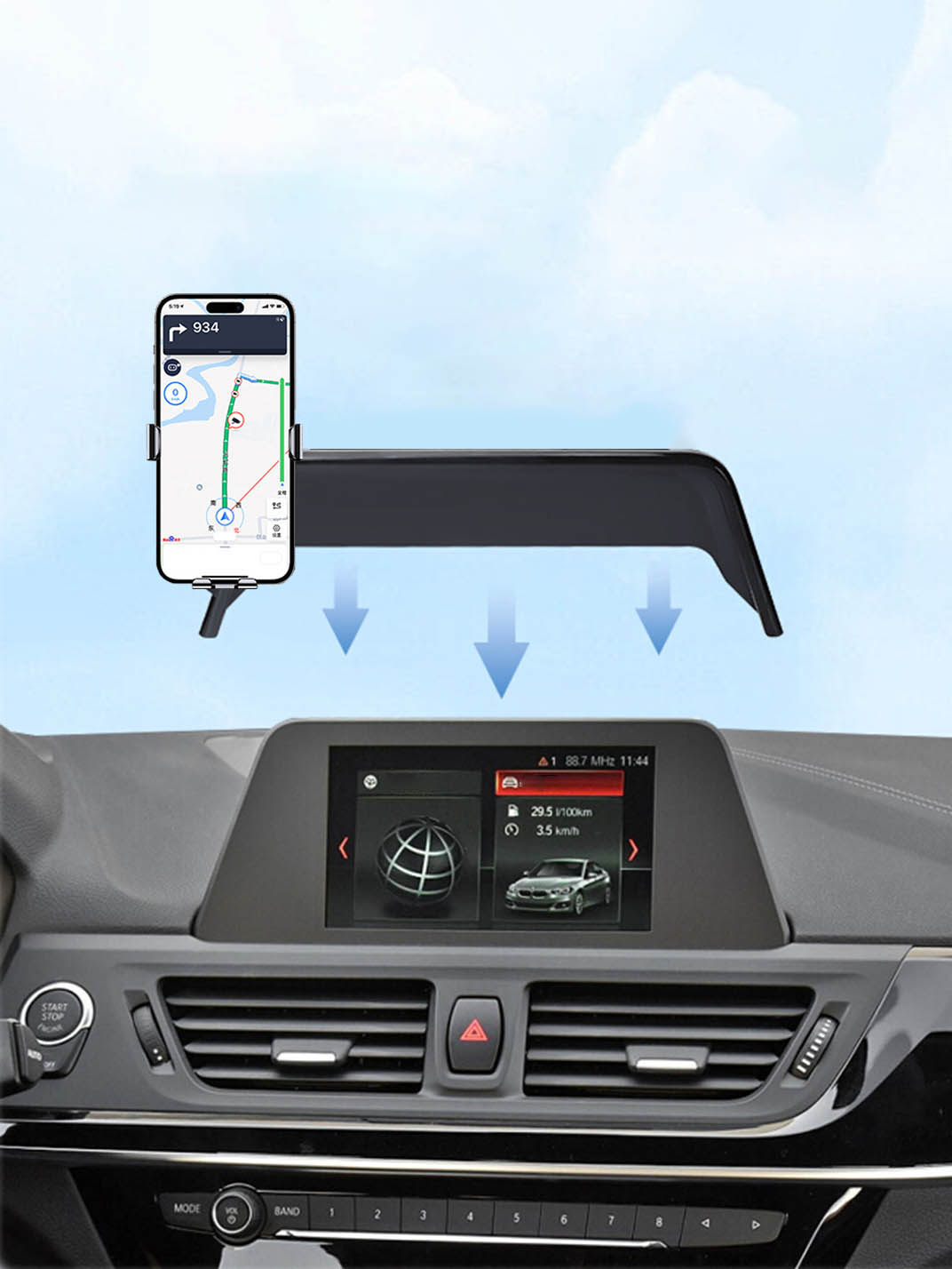 Martoffes™ Kompatibler BMW-Handyhalter