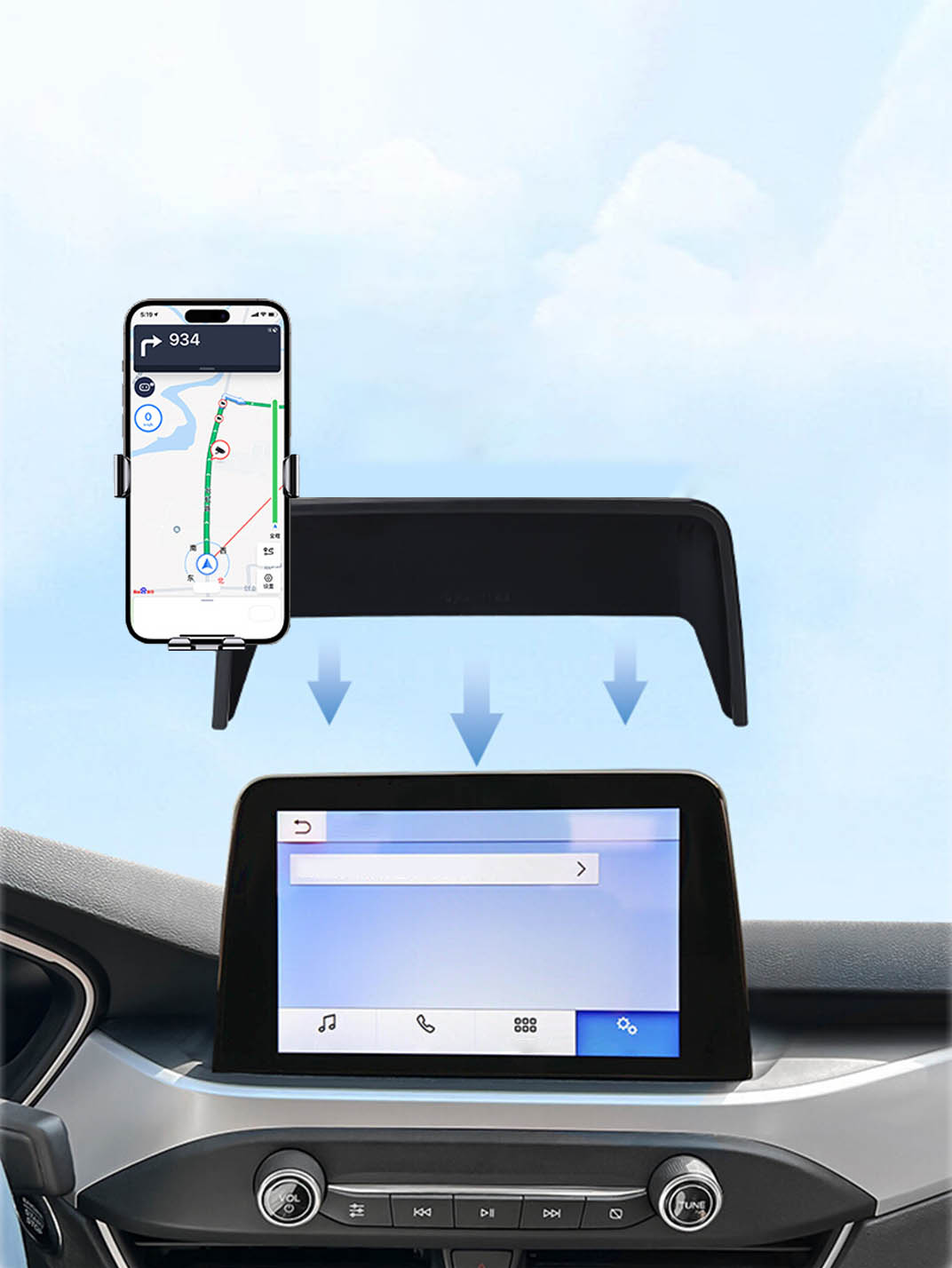 Martoffes™ Supporto Telefono Ford