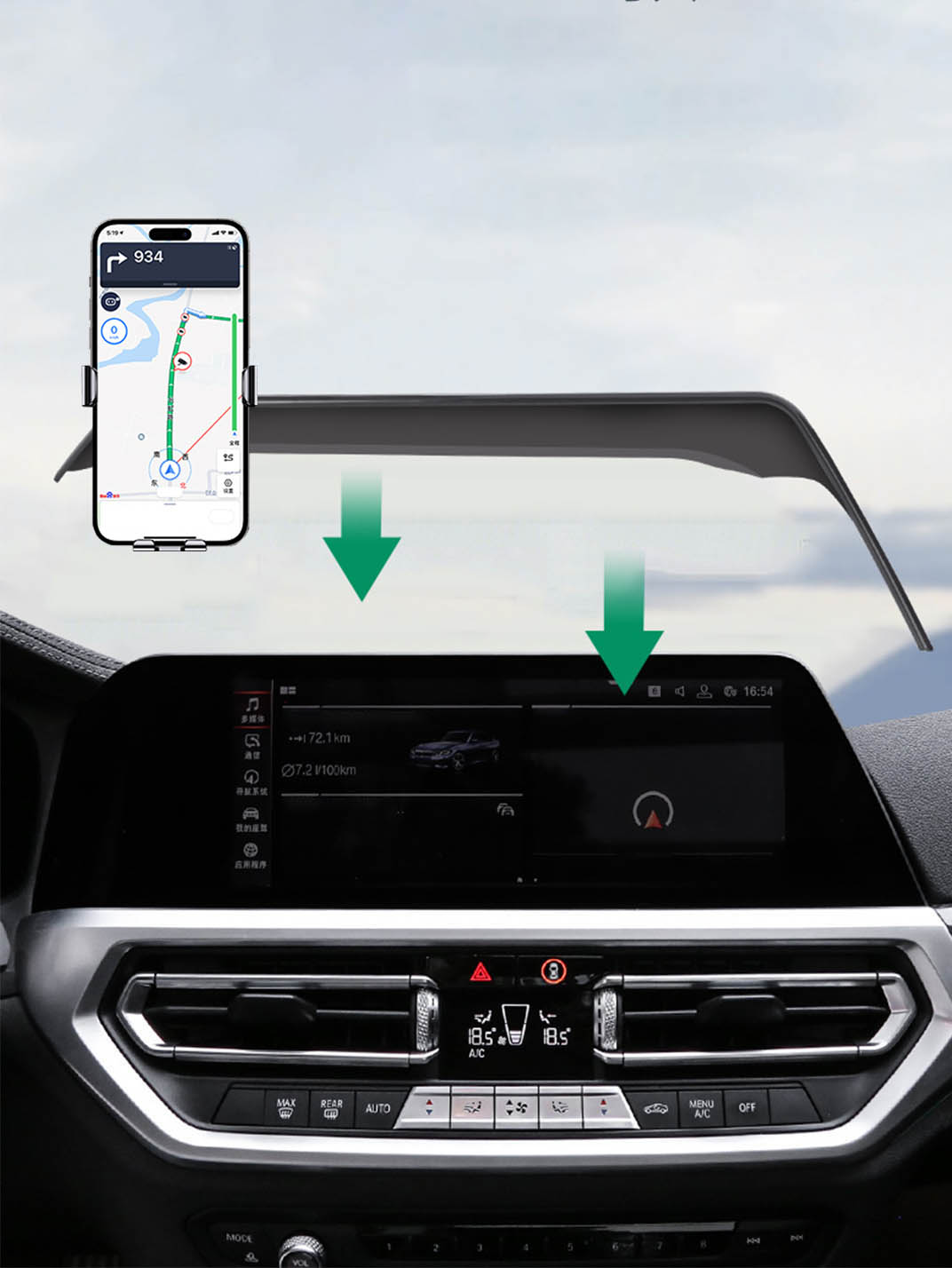 Martoffes™ Kompatibler BMW-Handyhalter