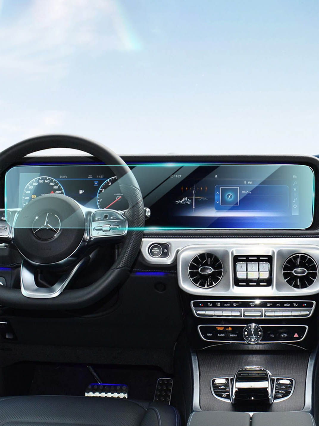 Martoffes™ Protection D’écran Tactile Mercedes-benz